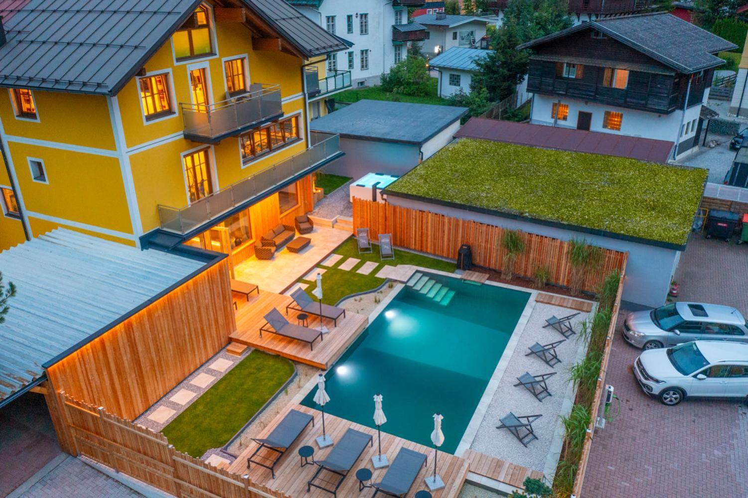 באד גסטיין Alpinspa Zur Post Apartment - Bergbahn Von 16 Mai Bis November 2025 Inklusive מראה חיצוני תמונה